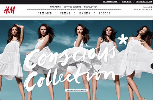 H&M ouvre sa boutique internet française