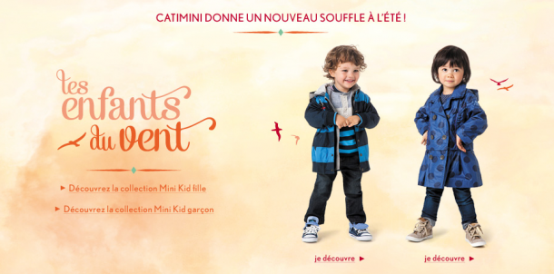Nouvelles collections Enfants Catimini