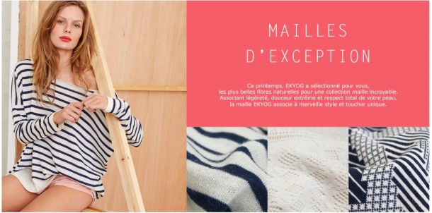 Nouvelle collection Ekyog printemps été 2014