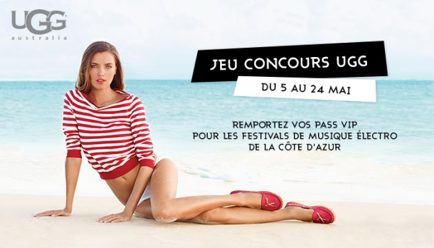 Jeu concours pour fêter la nouvelle collection Stripe Ugg