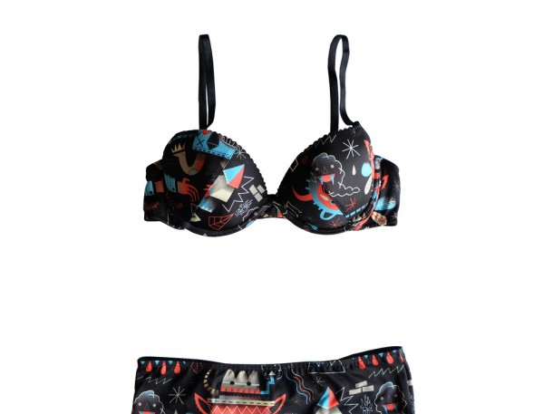 Pull-In lingerie : une nouvelle collection avec des artistes de street art