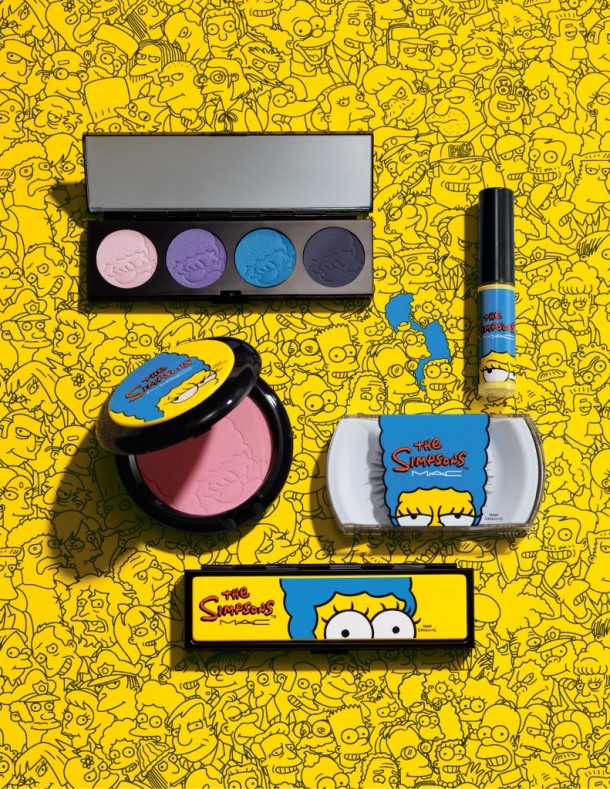 Marge Simpsons égérie des cosmétiques MAC !