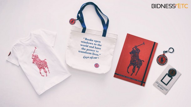 Une nouvelle collection Ralph Lauren pour l'alphabétisation des enfants