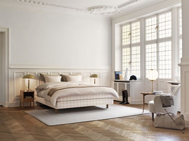 Collection Hästens Stockholm White : lits et matelas luxe en édition limitée