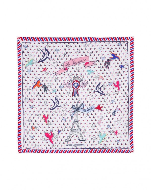 Nouvelle collection de foulards Ines de la Fressange Paris Automne / Hiver 2014