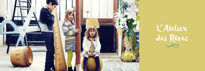 Nouvelle collection L'atelier des rêves Catimini