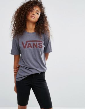 t shirt vans femme gris