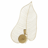 Applique filaire dorée feuille de palmier Maisons du Monde