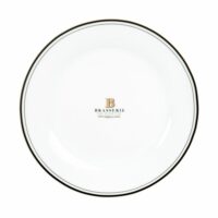 Assiette à dessert en porcelaine blanche Maisons du Monde