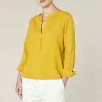 Blouse à col tunisien