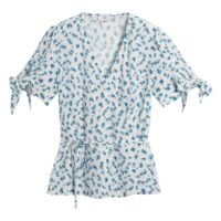Blouse cache-coeur imprimé floral Imprimé Fleurs LA REDOUTE COLLECTIONS