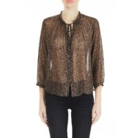 Blouse transparente Imprimé Léopard LIU JO