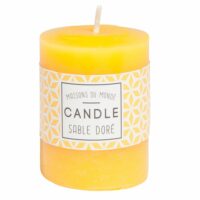 Bougie jaune VOTIVE Maisons du Monde