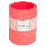 Bougie lanterne orange H 12 cm Maisons du Monde