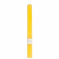 Bougie longue jaune H 24 cm Maisons du Monde