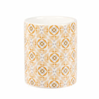 Bougie parfumée en céramique motifs carreaux de ciment Maisons du Monde