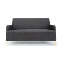 Canapé 2 places gris anthracite Adam Maisons du Monde