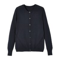 Cardigan col rond boutonné
