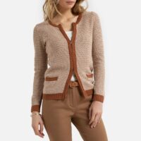 Cardigan col rond