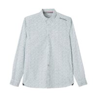 Chemise droite en popeline Bixo Blanc KAPORAL