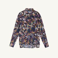 Chemise imprimée à manches longues Imprimé Fleurs FRNCH