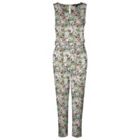 Combinaison longue sans manches Imprimé Vert/Écru Vero Moda