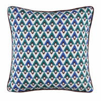 Coussin d'extérieur motifs graphiques multicolores 45x45 Maisons du Monde