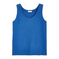 Débardeur mélange lin Ivoire;Rouge Bordeaux;Bleu Dur LA REDOUTE COLLECTIONS PLUS