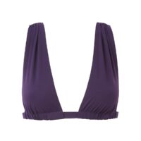 Haut de maillot de bain DRAPE Violet MAISON LEJABY