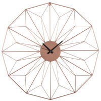 Horloge en métal cuivré D80 Maisons du Monde