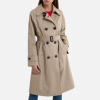 Imperméable double boutonnage Beige Tommy Hilfiger