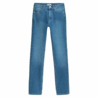 Jean droit Stone;Double Stone;Blanc LA REDOUTE COLLECTIONS