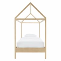 Lit cabane enfant 90x190 en pin Wild Maisons du Monde