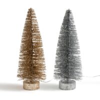Lot de 2 sapins lumineux