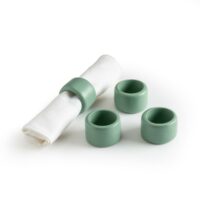 Lot de 4 ronds de serviette