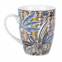 Mug en porcelaine imprimé végétal multicolore Maisons du Monde