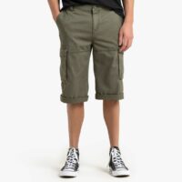 Pantacourt cargo pur coton