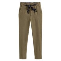 Pantalon droit DORIS Kaki GARANCE PARIS