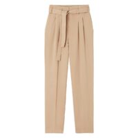 Pantalon fluide taille haute lyocell