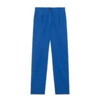 Pantalon large à pinces POISON Bleu LEON & HARPER