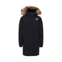 Parka longue zippée à capuche W Arctic Parka Noir The North Face