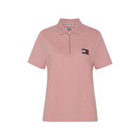 Polo manches courtes Rose Tommy Jeans