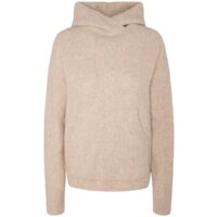 Pull à capuche en grosse maille Beige Chiné Pepe Jeans