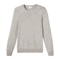 Pull col rond en fine maille pur cachemire Noir;Ivoire;Gris Chiné LA REDOUTE COLLECTIONS