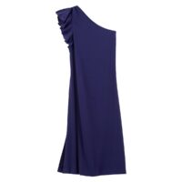 Robe de cérémonie longue asymétrique volantée Violet LA REDOUTE COLLECTIONS