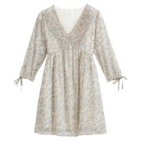 Robe imprimée courte