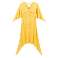 Robe manches courtes Jaune VICTORIA/TOMAS x LA REDOUTE