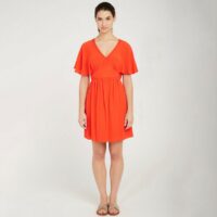 Robe midi évasée