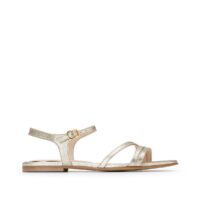 Sandales reptile métallisé Amelika Platine JONAK