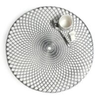 Set de table rond argent D 38 cm NOHO Maisons du Monde